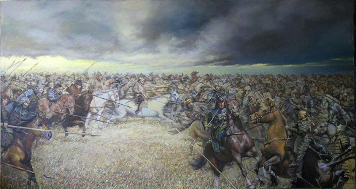 Джунгарское нашествие. Орбулакская битва 1643. Жангир Хан Орбулакская битва. Битва джунгаров с казахами.